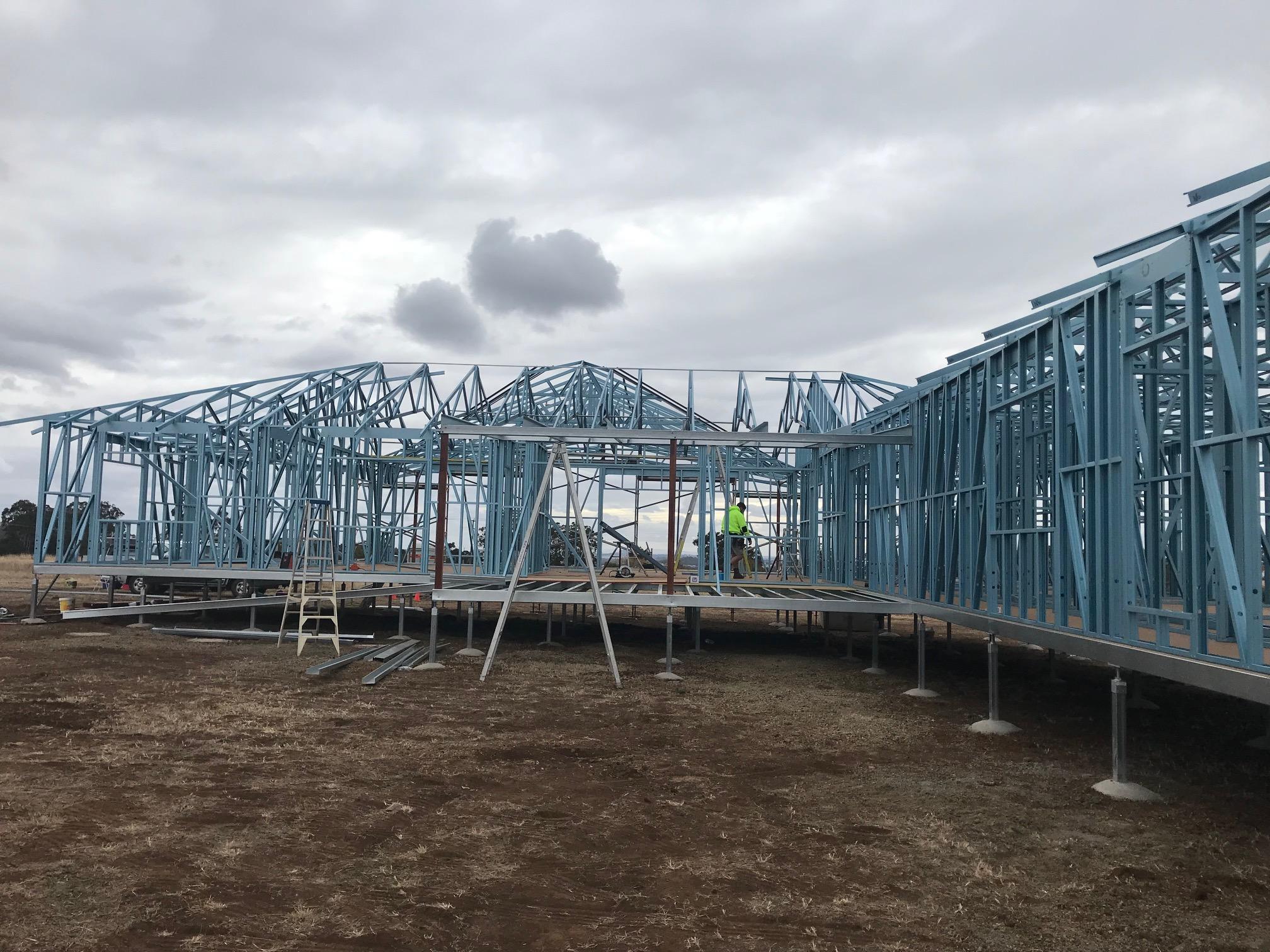 Steel Frame - Faster Build Steel frame homes Lockyer Valley by TJS Building